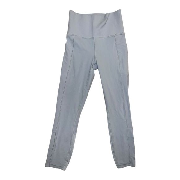 Athleta Salutation Stash Pocket II Cinch 7/8 Star Blue Extra Small NWOT - Picture 5 of 9